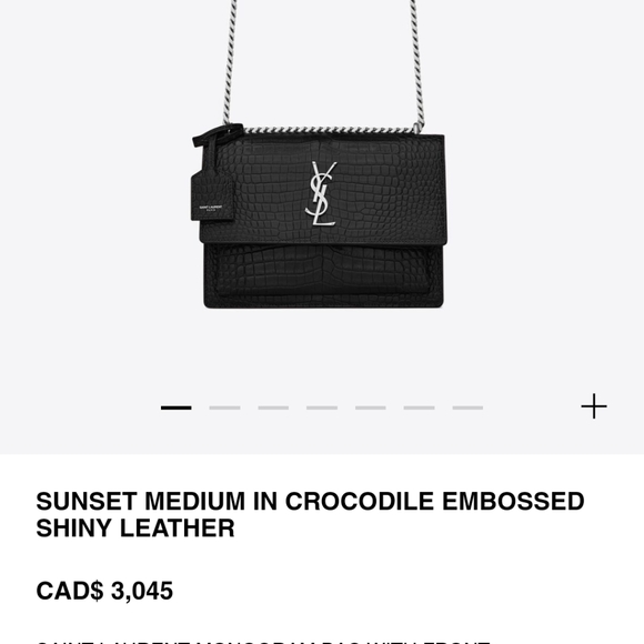 *SOLD*  Saint Laurent Medium Sunset Bag - Picture 10 of 11
